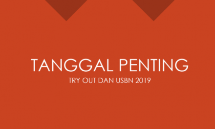 Tanggal Penting Tryout & USBN 2019